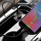Auto punjac HOCO Z31 QC3.0 2xUSB sa micro USB kablom crni slika 5
