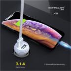 Auto punjac KONFULON C20 5V 3.1A Dual USB slika 5