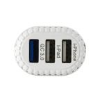 Auto punjac KONFULON C28A 3xUSB QC 3.0 18W slika 3