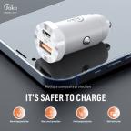 Auto punjac KONFULON JK79, 3A, QC3.0 22.5W, PD 30W crni slika 4