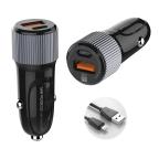 Auto punjac LDNIO C510Q PD/QC3.0 36W sa iPhone lightning kablom slika 17