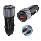 Auto punjac LDNIO C510Q PD/QC3.0 36W sa Type C na Type C kablom cena 3500 din slika