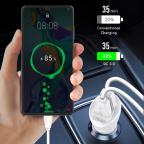 Auto punjac LDNIO C511Q 2xUSB QC3.0 5V/3A Type C slika 5