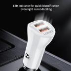 Auto punjac LDNIO C511Q 2xUSB QC3.0 5V/3A Type C slika 7