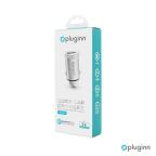Auto punjac Pluginn PI-20 QC 3.0, 3A, 18W, sa lightning kablom srebrni slika 3