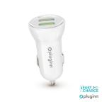 Auto punjac Pluginn PI-35 2xUSB, 2.4A beli cena 2000 din slika