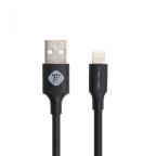 Auto punjac Teracell Evolution TC-05 2xUSB QC3.0 2.4A sa iPhone lightning kablom crni slika 2