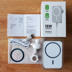 Auto stalak magnetic Magsafe punjac 15W beli slika 10