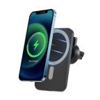 Auto stalak magnetic Magsafe punjac 15W crni slika 2