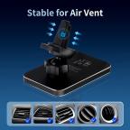 Auto stalak magnetic Magsafe punjac 15W crni slika 5