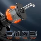 Auto stalak za ventilaciju LDNIO MA23 15W Wireless magnetic crni slika 6