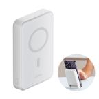 Back up baterija LDNIO PQ16 10000mAh, 15W wireless, sivo bela cena 8000 din slika