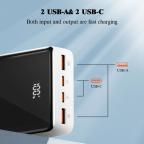 Back up baterija LDNIO PQ22 20000mah, 22.5W, crno bela slika 3