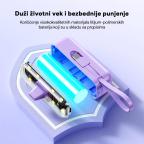 Power bank prenosiva baterija privezak Oxpower 5000mAh Type C crna slika 5