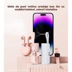 Power bank prenosiva baterija privezak 5000mAh Type C roze slika 4