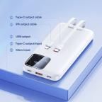 Power bank prenosiva baterija REMAX Suji Series RPP-500 20W+22.5W PD+QC 10000mAh ljubicasta slika 4