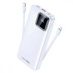 Power bank prenosiva baterija REMAX Suji Series RPP-513 20W+22.5W PD+QC 20000mAh bela cena 5000 din slika