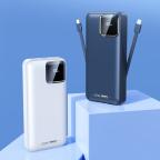 Power bank prenosiva baterija REMAX Suji Series RPP-513 20W+22.5W PD+QC 20000mAh bela slika 8