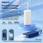 Power bank prenosiva baterija REMAX Suji Series RPP-550 20W+22.5W PD+QC 30000mAh plava slika 2