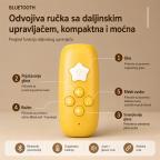 Bluetooth mikrofon Bear plavi slika 7