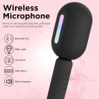 Bluetooth mikrofon KMC-300 crni slika 4