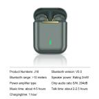 Bluetooth slusalice Airpods Earbuds J18 metalik zelene slika 6