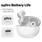 Bluetooth slusalice Airpods Soke XY-70 ANC bele slika 5