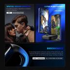 Bluetooth slusalice Airpods Soke Y30 crne slika 6