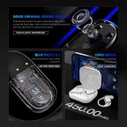 Bluetooth slusalice Airpods Soke Y30 crne slika 7