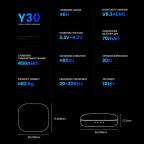 Bluetooth slusalice Airpods Soke Y30 crne slika 8