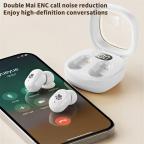 Bluetooth slusalice Airpods T-phox Q38 sapice bele HQ slika 4