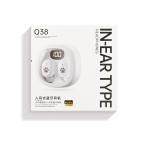 Bluetooth slusalice Airpods T-phox Q38 sapice bele HQ slika 7