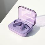Bluetooth slusalice Airpods T-phox S1 ljubicaste HQ slika 2