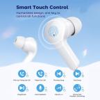 Bluetooth slusalice Airpods T-phox Ultrapods Max plave HQ slika 6