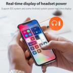 Bluetooth slusalice Airpods Wireless L2 crne slika 6