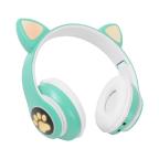 Bluetooth slusalice Cat Ear JST-28 mint cena 5000 din slika