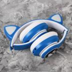 Bluetooth slusalice Cat Ear plave slika 2