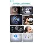 Bluetooth slusalice Coteci MS-027 sa AI prevodiocem crne slika 2