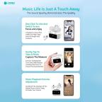 Bluetooth slusalice Coteci MS-028 AI bele slika 4