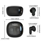 Bluetooth slusalice EL SK37 crne HQ slika 9