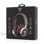 Bluetooth slusalice Guess ENC Saffiano Triangle Logo braon (GUBHC15PGMRTRW) slika 4