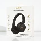 Bluetooth slusalice Guess Script Metal Logo crne (GUBHV6SCK) slika 3