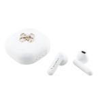 Bluetooth slusalice Guess TWS 4G Metal logo bele (GUTWSJ7HE4GH) cena 7000 din slika