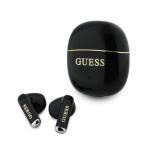 Bluetooth slusalice Guess TWS Glossy Gold Line Classic crne (GUTWSG3HGECK) cena 7000 din slika