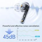 Bluetooth slusalice HONOR CHOICE earbuds X7i bele slika 8