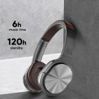 Bluetooth slusalice Lelisu LS-202 sive slika 2