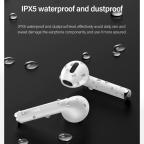 Bluetooth slusalice Lenovo LP2 Airpods crne HQ slika 6