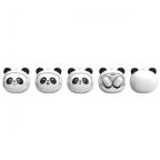 Bluetooth slusalice Panda bele slika 7