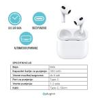 Bluetooth slusalice Pluginn Airbuds Plus bele slika 2