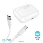 Bluetooth slusalice Pluginn Airbuds Plus bele slika 4